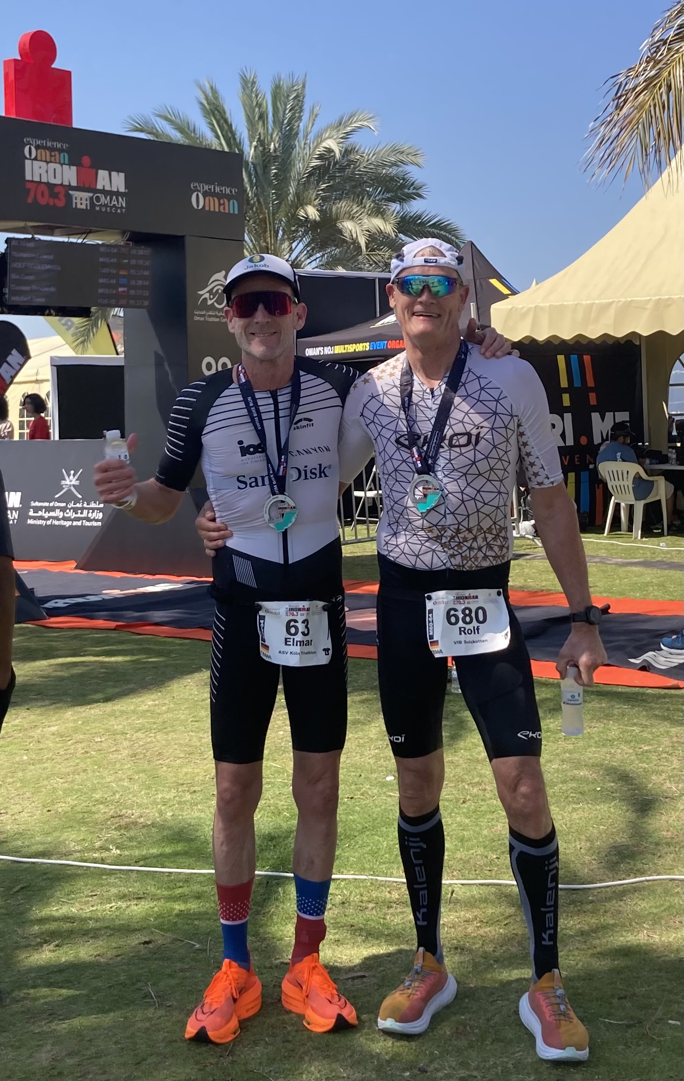 VfB-Salzkotten-Triathlet Rolf Brölemann beim Ironman in Maskat mit persönlicher Bestzeit