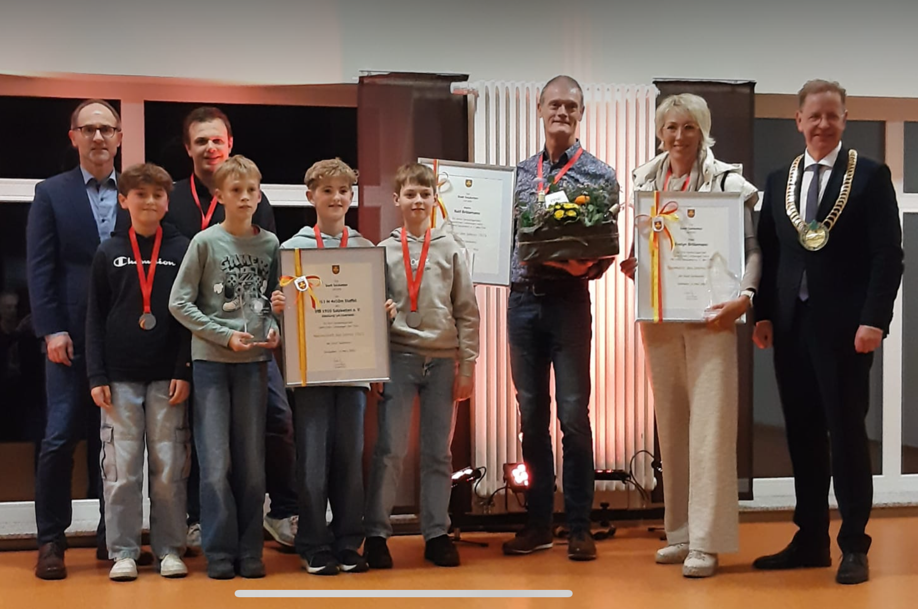 Ehrungsabend in Salzkotten